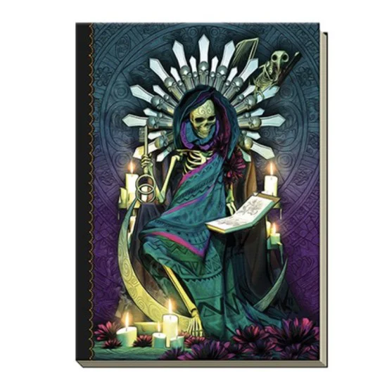 Santa Muerte kõvakaaneline märkmik/kaustik Santa Muerte kõvakaaneline märkmik/kaustik
