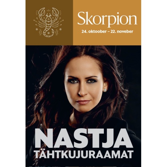 SKORPION Nastja tähtkujuraamat -Kristiina Genno