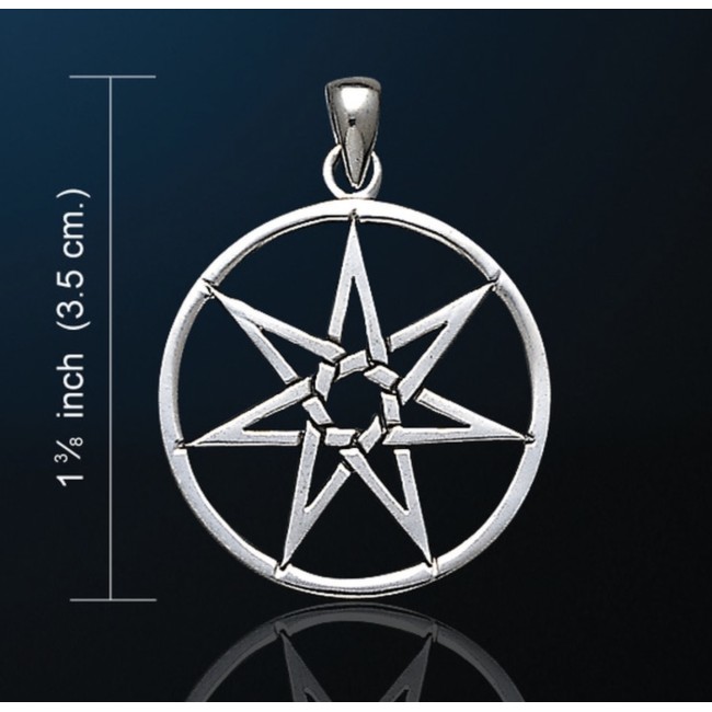 Elven Star ehk septagram ripats  - Peter Stone Jewellery