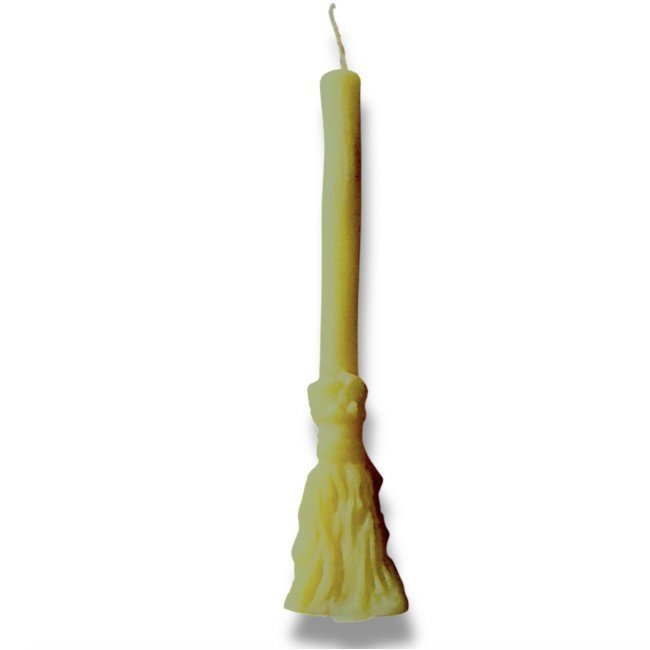Mesilasvahast küünal Luud - kollane Mesilasvahast küünal Luud - kollane