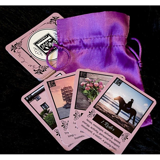 Eesti Lenormand kaardid inglise keeles - EASY TO READ -Lenormand. Lenna