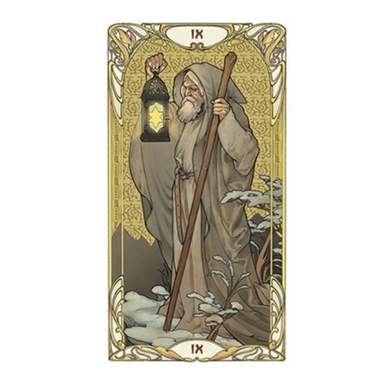 Kuldne Juugend taro - Golden Art Nouveau Tarot