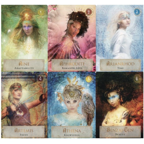 Goddess Power Oracle - Colette Baron-Reid, Jena DellaGrottaglia- Jumalanna jõu oraakelkaardid