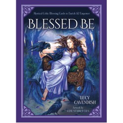 Blessed Be Keldi õnnistuste kaardid -Lucy Cavendish Artwork by Jane Starr Weils
