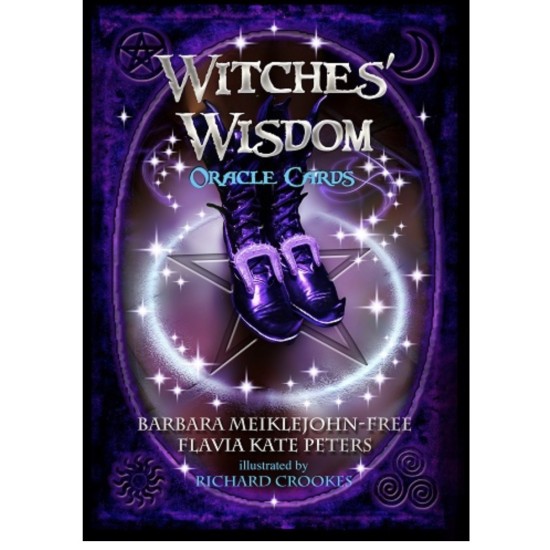 WITCHES' WISDOM ORACLE CARDS - Nõia tarkuste oraakelkaardid - Barbara Meiklejohn-Free and Flavia Kate Peters , Richard Crookes