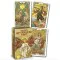 Golden Art Nouveau  Mini taro  - klassikalised Juugend stiilis kaardid taskuformaadis