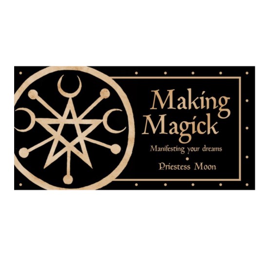 Making Magick minikaardid - Priestess Moon