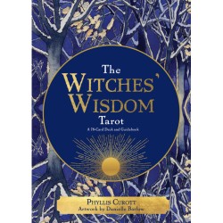 The Witches' Wisdom Tarot - Phyllis Curott , Danielle Barlow- komplekt suures karbis