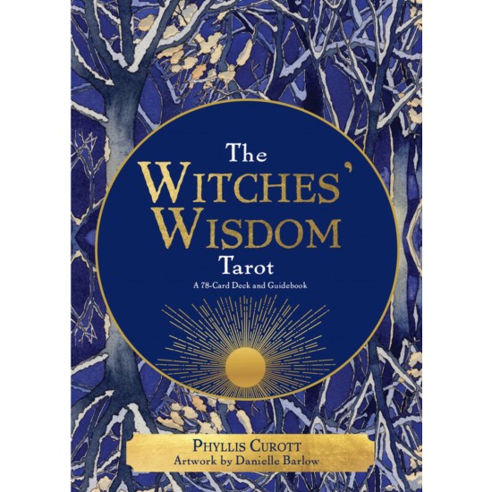 The Witches' Wisdom Tarot - Phyllis Curott , Danielle Barlow- komplekt suures karbis