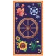 Aastaratta taro kaardid  - Wheel of the Year Tarot - Maria Caratti, Antonella Platano 