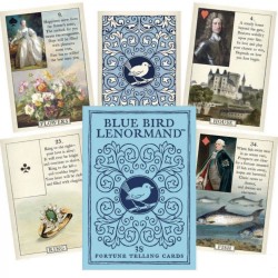 Sinilinnu lenormand - Blue Bird Lenormand - Stuart Kaplan