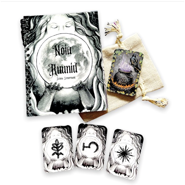 Nõiaruunid - minikaardid koos raamatuga