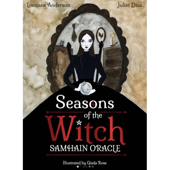 Seasons of the Witch: Samhain Oracle - oraakelkaardid ja raamat, Juliet Diaz, Lorriane Anderson 