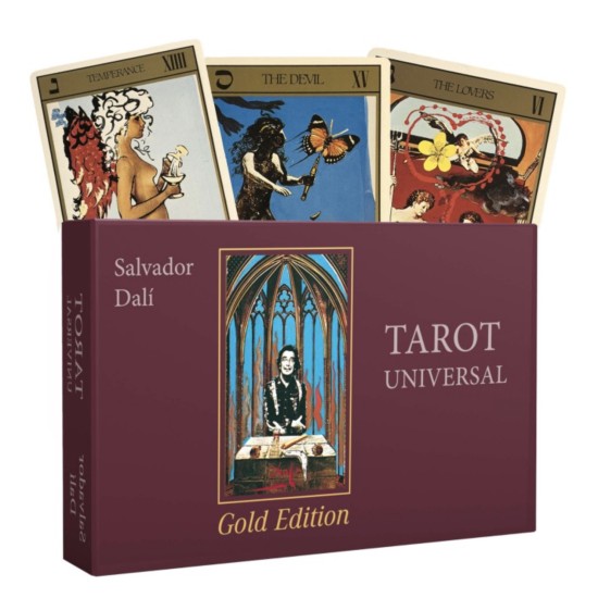 Salvador Dali Tarot Universal - Kuldservadega väljaanne 2018