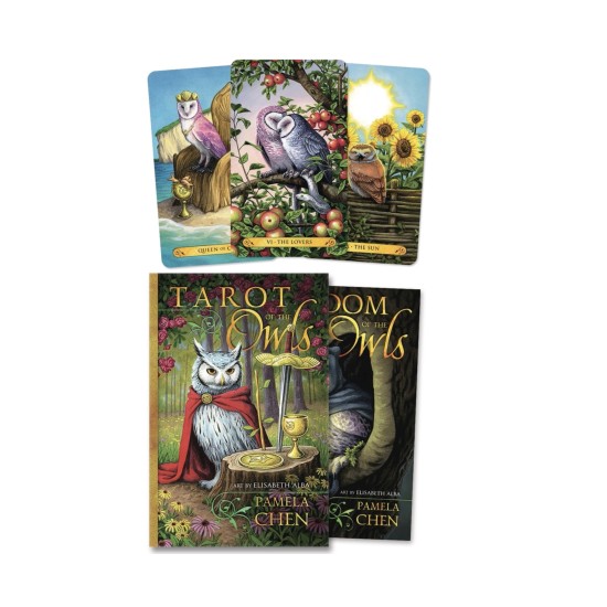 Öökullide taro - Tarot of the Owls - Pamela Chen, Elisabeth Alba