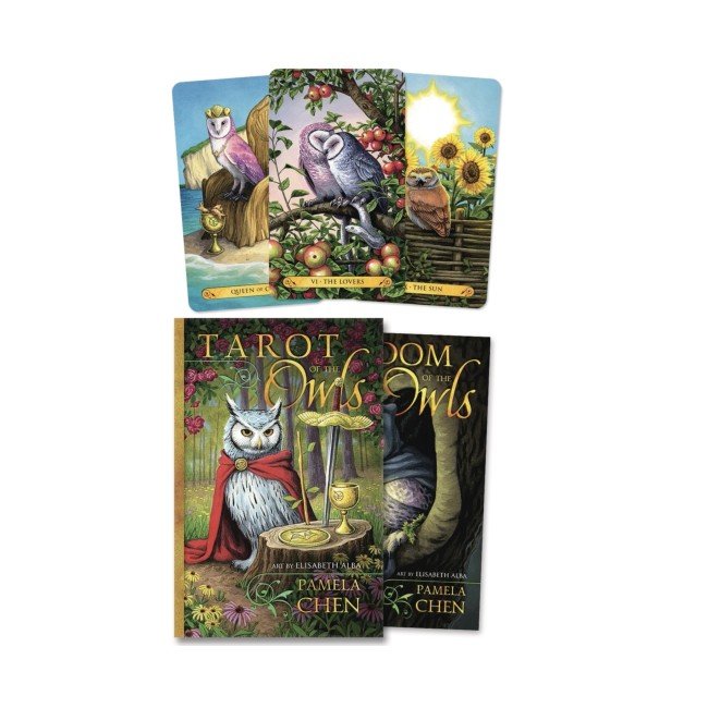 Öökullide taro - Tarot of the Owls - Pamela Chen, Elisabeth Alba