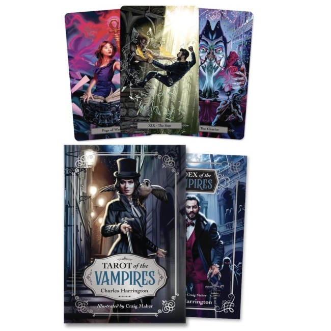  Tarot of the Vampires Kit – Charles Harrington & Craig Maher 