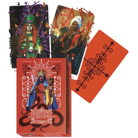 Voodoo Tarot Spirit Box Kit suure raamatuga – Fabio Listrani Voodoo Tarot Spirit Box Kit suure raamatuga – Fabio Listrani