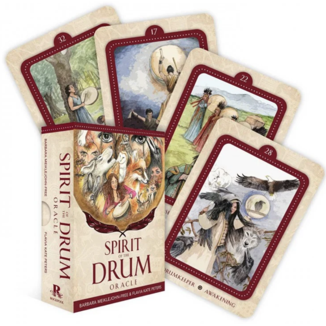 Spirit of the Drum oraakel -  Barbara Meiklejohn-Free, Flavia Kate Peters Spirit of the Drum oraakel -  Barbara Meiklejohn-Free, Flavia Kate Peters