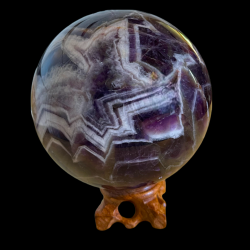 Kristallkuul - Ametüst ševroon