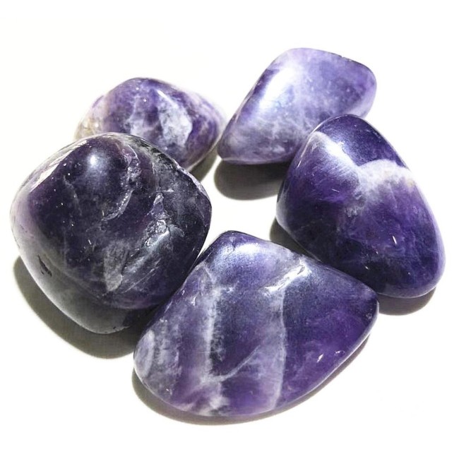 Trummelkivi - Ametüst ševroon