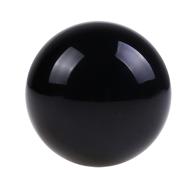 Kristallkuul must obsidiaan Kristallkuul must obsidiaan