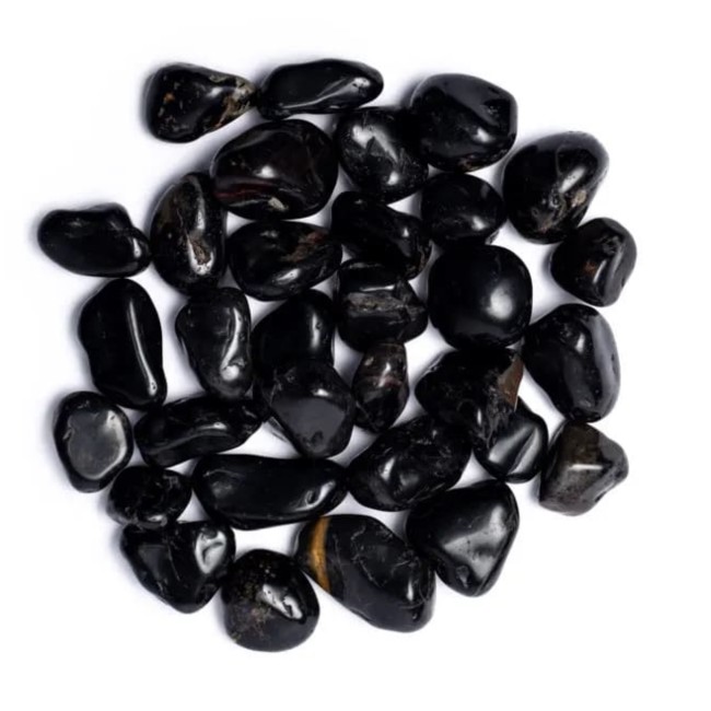 Trummelkivi must oonüks