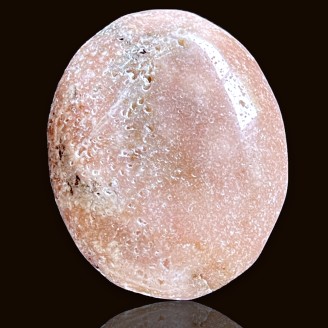 Pink amethyst palmstone