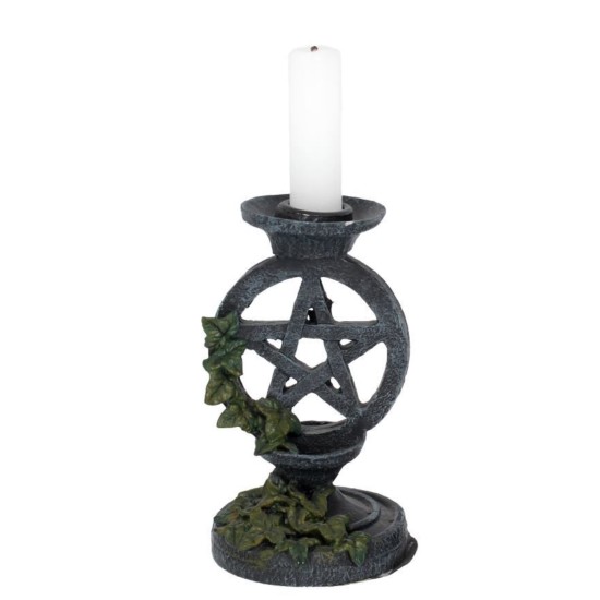 Pentagrammiga küünlajalg - Aged Pentagram Candlestick 13.4cm