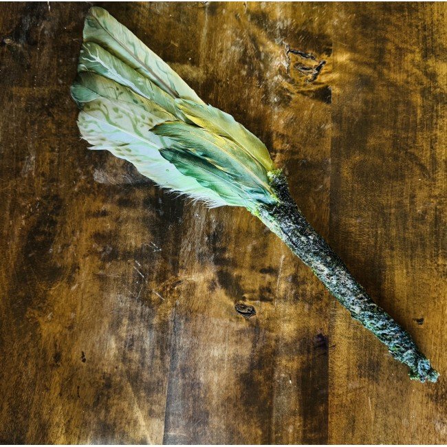 Rituaalne Lehvik roheline kullaga – Reti Toriella