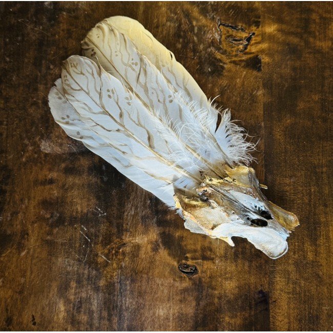 Rituaalne Lehvik valge kullaga – Reti Toriella