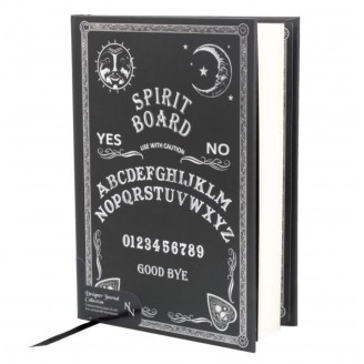 Embossed Journal Black and White Spirit Board 