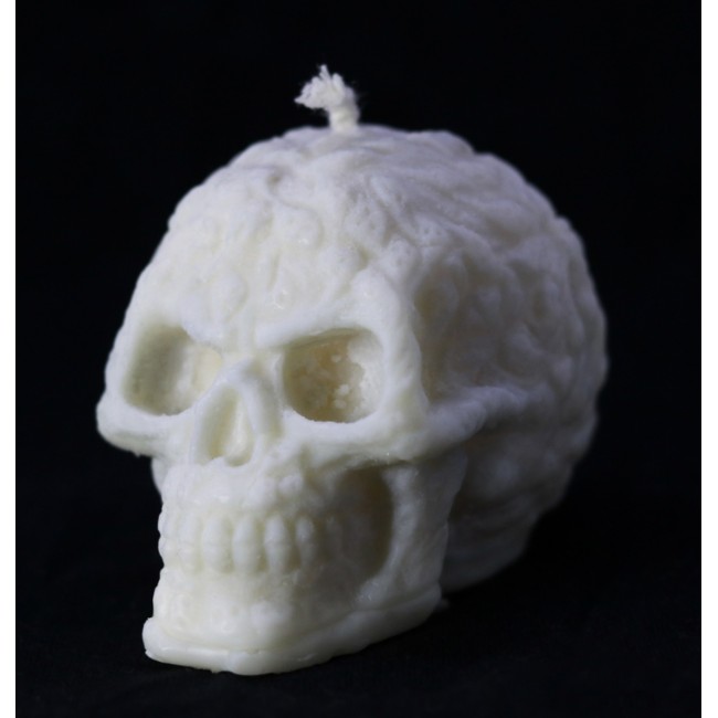 Valge pealuu - küünal rapsivahast - DarkMoon Valge pealuu - küünal rapsivahast - DarkMoon