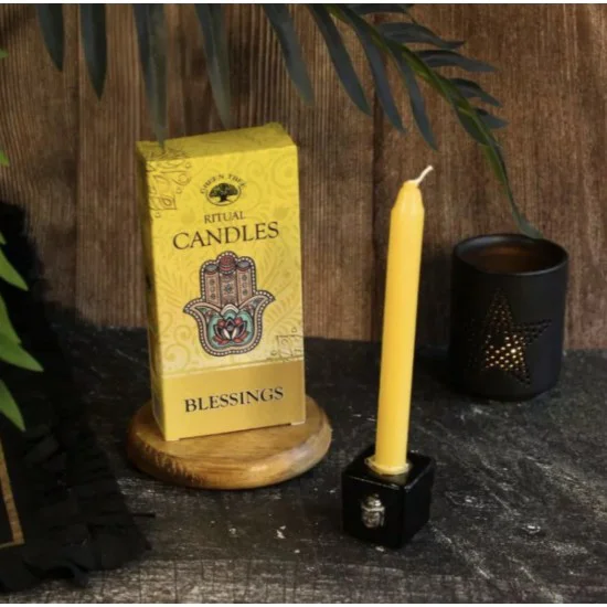 Green Tree Rituaalküünlad – Õnnistused (10 tk)