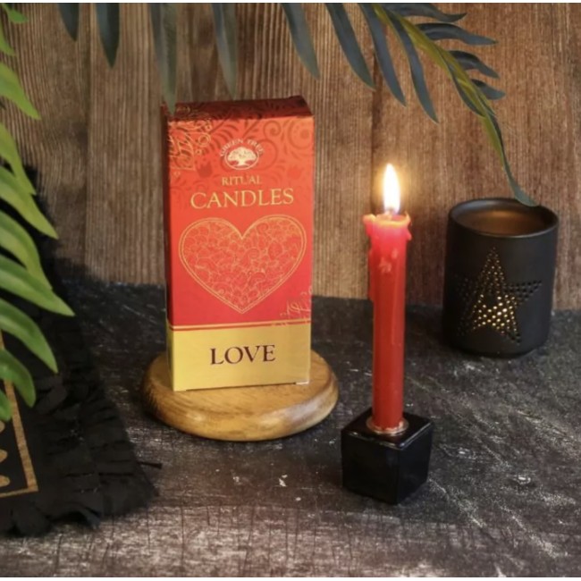 Green Tree Rituaalküünlad Armastus – 10 tk