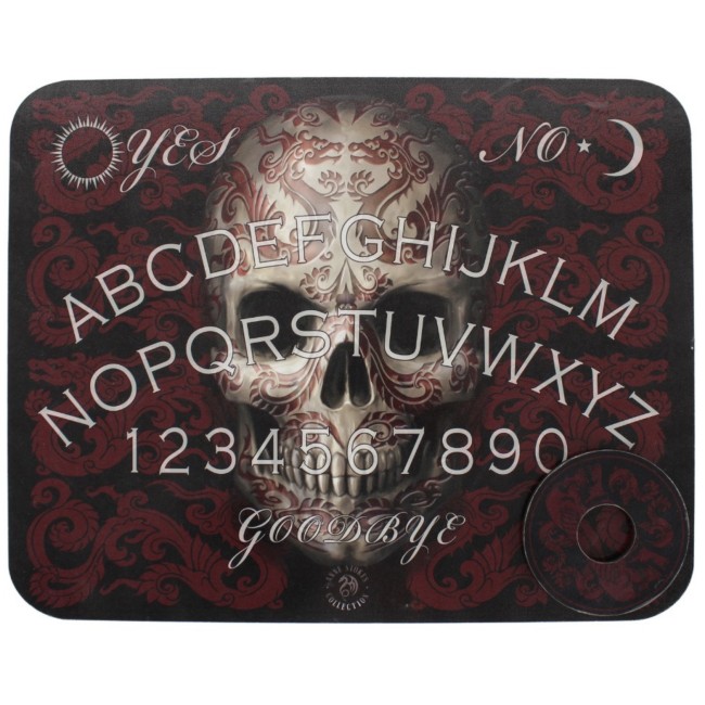 Mustrite ja pealuuga ouija laud - Anne Stokes