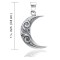 Spiral Moon ripats  Peter Stone Jewellery