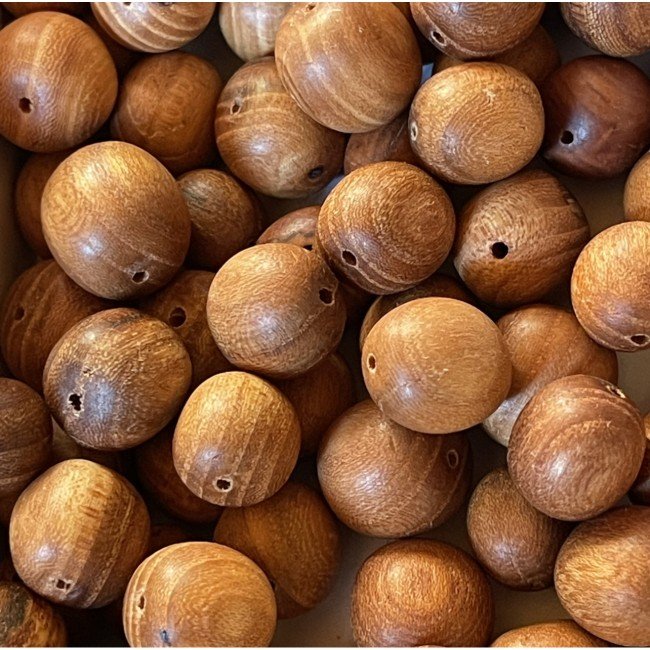 Jalakas -  puidust helmed M suurus -16-18 mm 40tk Jalakas -  puidust helmed M suurus -16-18 mm 40tk