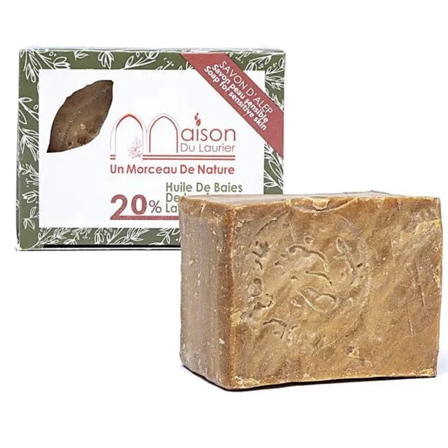 Maison du Laurier Aleppo soap 20%