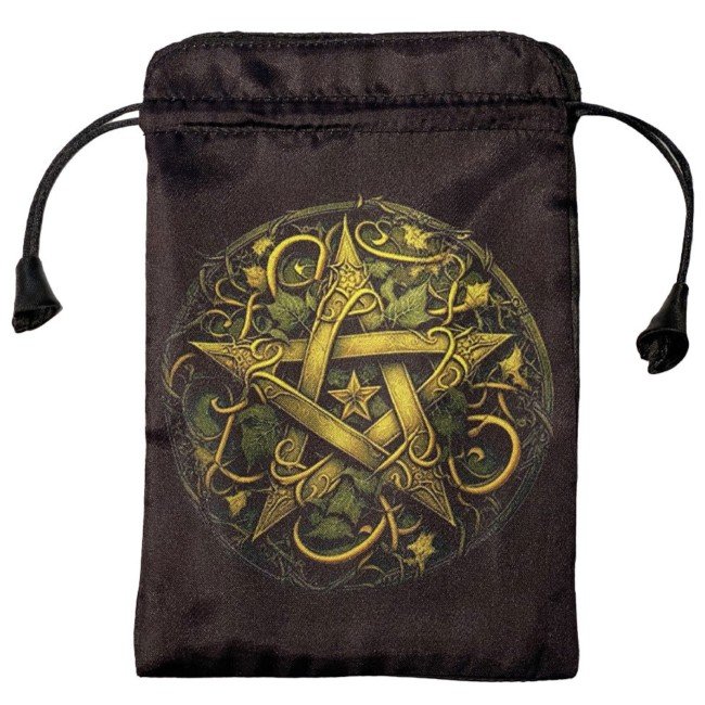 Kott kaartidele kollase pentagrammiga Kott kaartidele kollase pentagrammiga