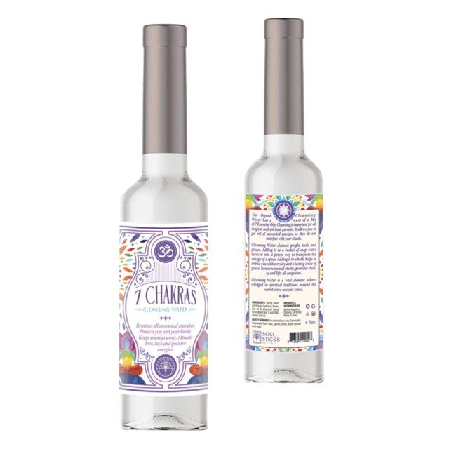 7 Tšakra Puhastusvesi – Soul Sticks (221 ml)